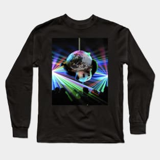 Panda Disco Ball Long Sleeve T-Shirt